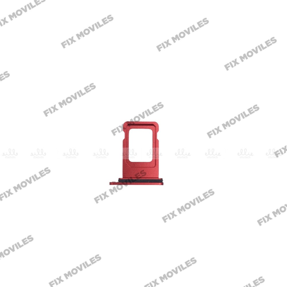 Bandeja de SIM para iPhone 11 Rojo Bandeja de SIM para iPhone 11 Rojo - Image 1