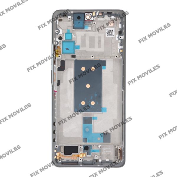 Pantalla Xiaomi Mi 11T / Mi 11T Pro Plateado con marco LCD+TACTIL Completo SERVICE PACK