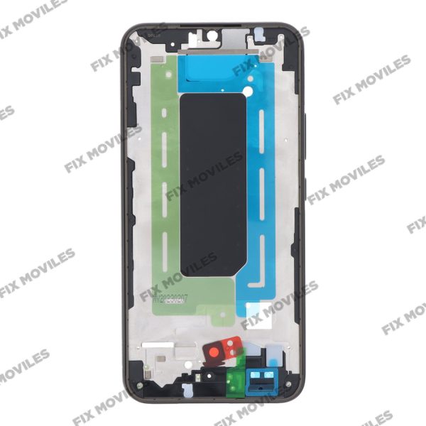 Carcasa Frontal para Samsung A34 5G A346B Negro con adesivo pantalla completo