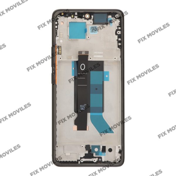 Pantalla Redmi Note 14 Pro 5G con Marco Negro LCD+TACTIL Completo SERVICE PACK
