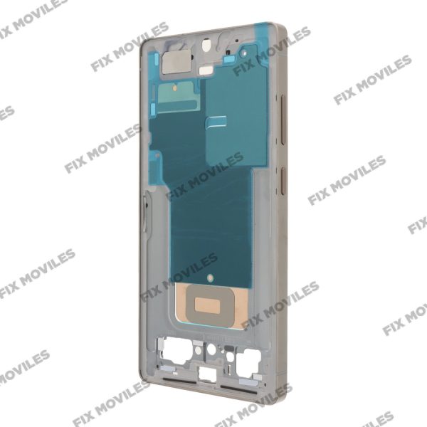 Carcasa Frontal para Samsung S25 Ultra 5G S938B Gris con adesivo pantalla completo
