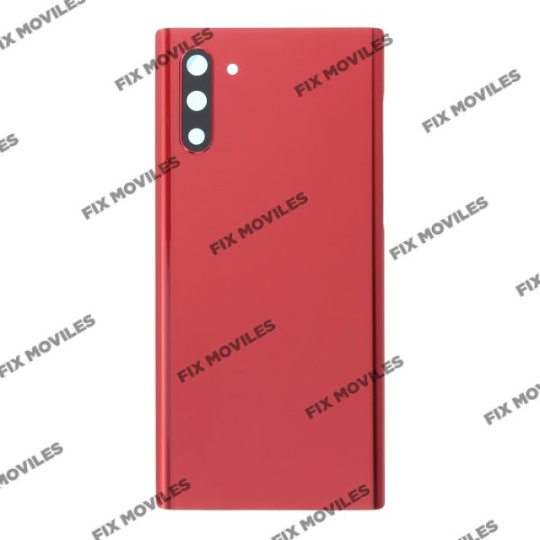 Tapa Trasera Samsung SM-N970 GALAXY Note 10 Rojo con Lente