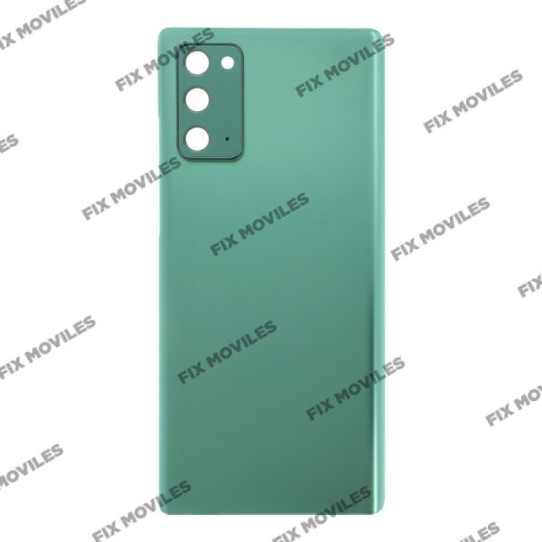 Tapa Trasera para Samsung Galaxy Note 20 5G N980F / N981F Verde con Lente