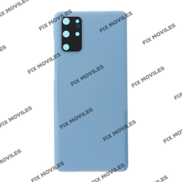 Tapa Trasera Samsung Galaxy S20 Plus G985 / G986 Azul claro con Lente