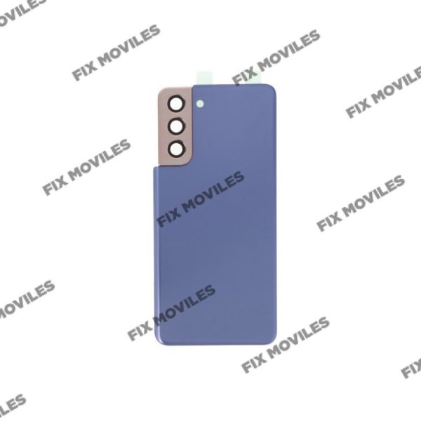 Tapa Trasera Samsung S21 5G G991B Lila con Lente