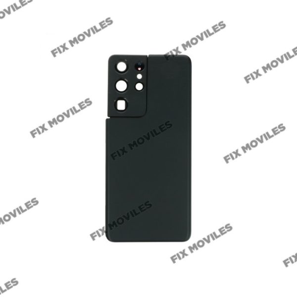 Tapa Trasera Samsung S21 Plus 5G G996B Negro con Lente