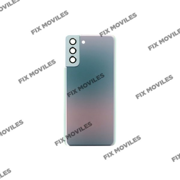 Tapa Trasera Samsung S21 Plus 5G G996B Plateada con Lente