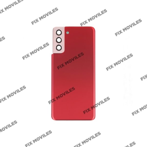 Tapa Trasera Samsung S21 Plus 5G G996B Rojo con Lente