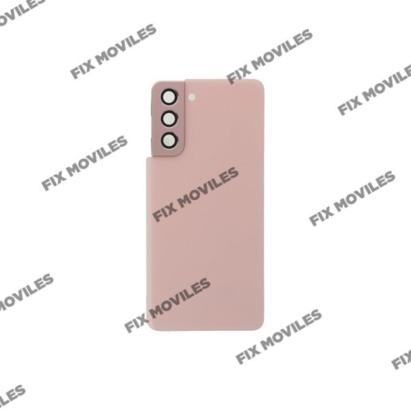Tapa Trasera Samsung S21 Plus 5G G996B Rosa con Lente