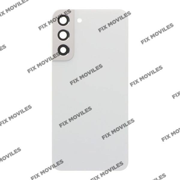 Tapa Trasera Samsung S22 Plus 5G S906B Blanca con Lente
