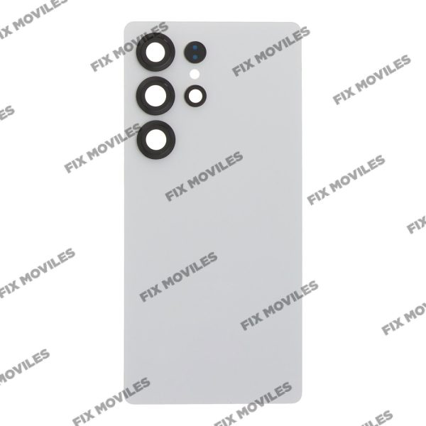 Tapa Trasera para Samsung S25 Ultra 5G S938B Blanco con Lente