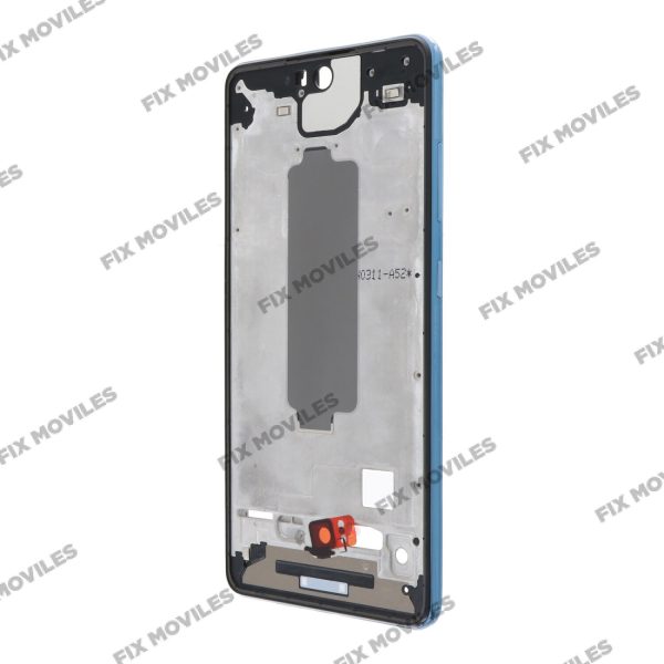 Carcasa Central para Samsung A52 4G A525F/A52 5G A526B/A52S A528B Azul