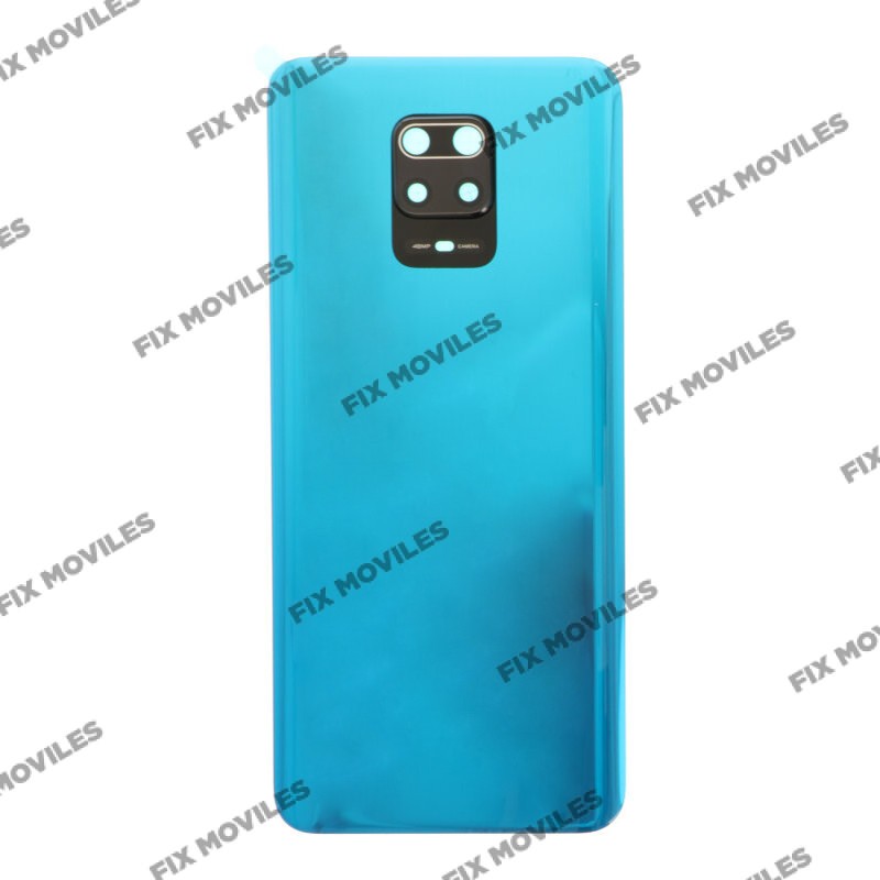 Tapa Trasera Xiaomi Redmi Note 9S / Note 9 Pro Azul Con Lente Tapa Trasera Xiaomi Redmi Note 9S / Note 9 Pro Azul Con Lente - Image 1