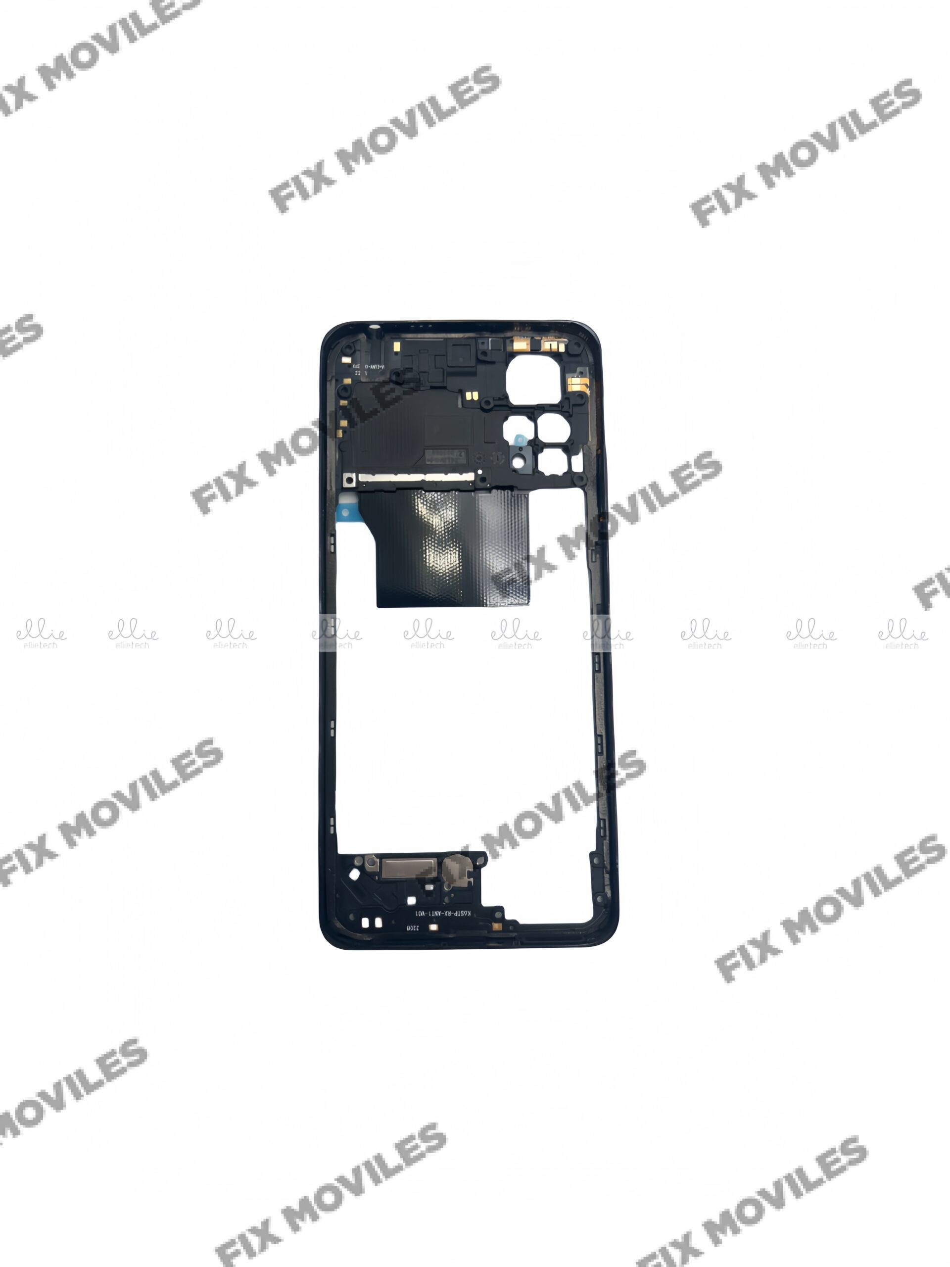 Carcasa Frontal para Xiaomi Redmi Note 12 Pro 4G Negra Carcasa Frontal para Xiaomi Redmi Note 12 Pro 4G Negra - Image 1