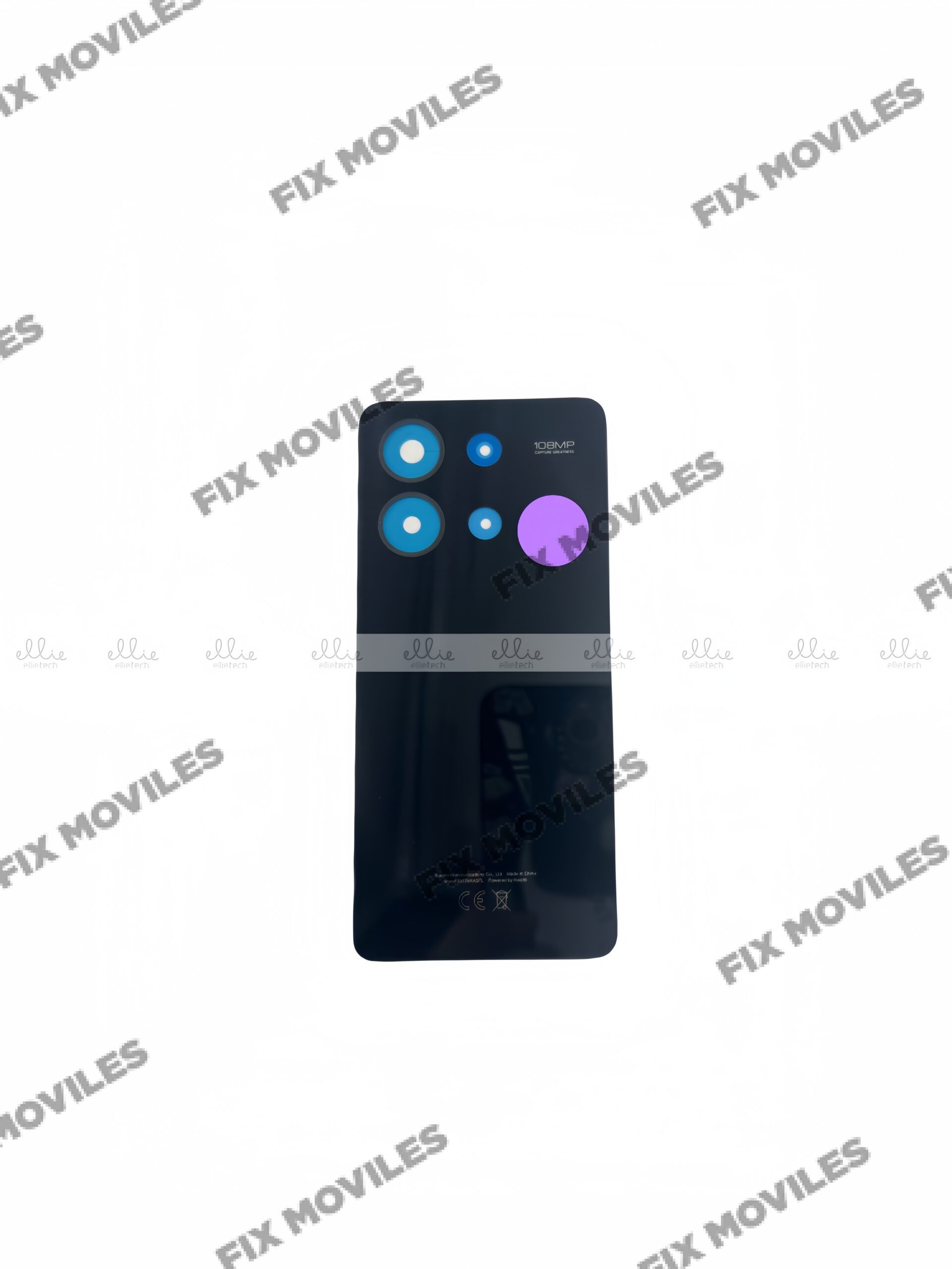 Tapa Trasera para Xiaomi Redmi Note 13 4G Original Negro Tapa Trasera para Xiaomi Redmi Note 13 4G Original Negro - Image 1