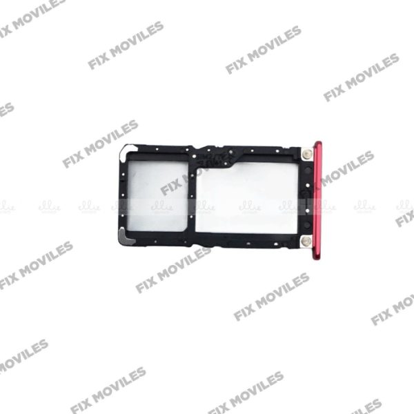Bandeja de la Tarjeta SIM para Xiaomi Mi 8 Lite Rojo