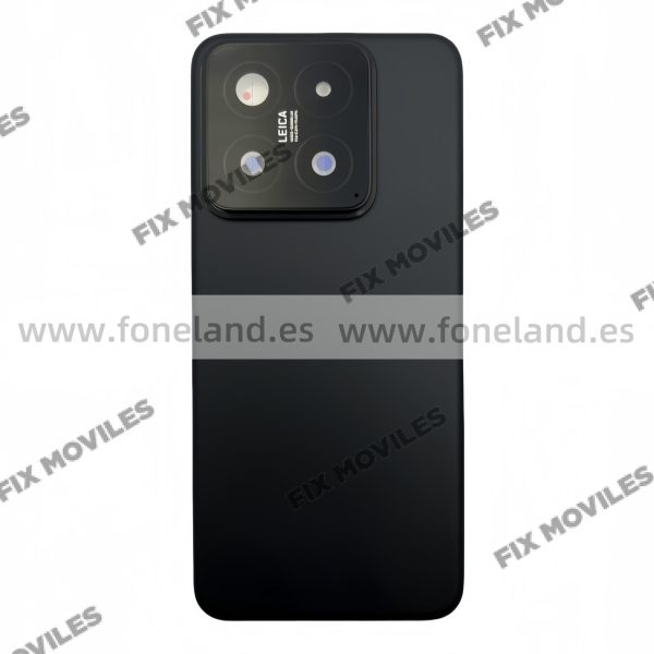 Tapa Trasera Para Xiaomi 14 Negra Con Lente EXCELLENT