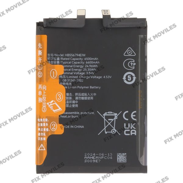 Batería para Huawei Honor Magic 7 Lite HB556794EIW 6600mAh