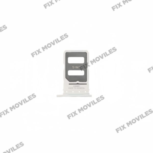 Bandeja de SIM para Redmi Note 14 Pro Plus 5G Blanco