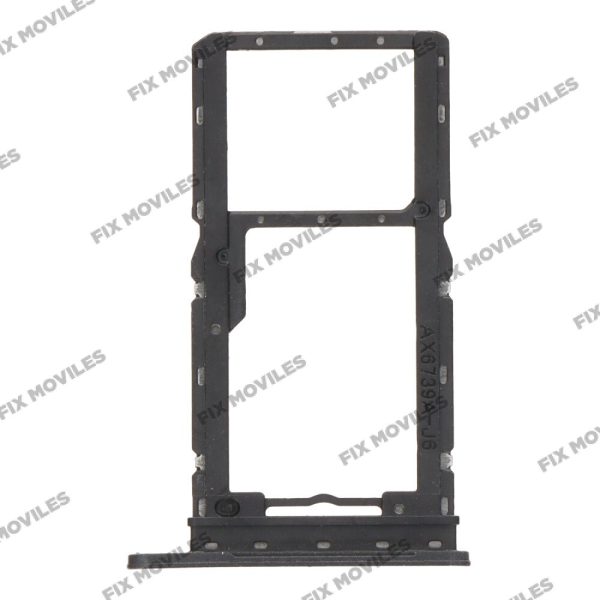 Bandeja de SIM Doble tarjeta para Samsung Tab A9 X115 LTE Version Negro
