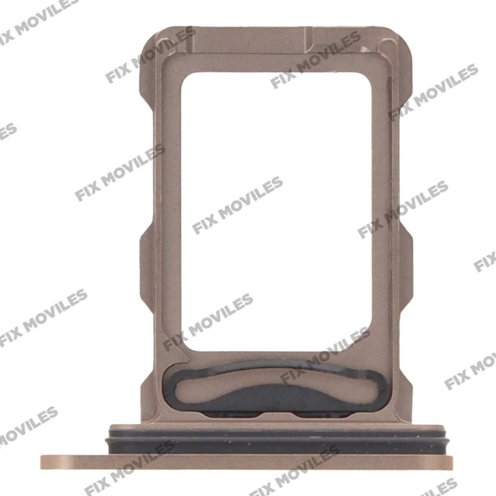 Bandeja de SIM para iPhone 16 Pro / iPhone 16 Pro Max Dorado Bandeja de SIM para iPhone 16 Pro / iPhone 16 Pro Max Dorado - Image 1