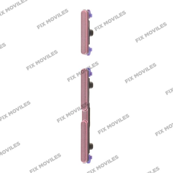 Botones Lateral para Motorola Edge 60 Fusion Rosa