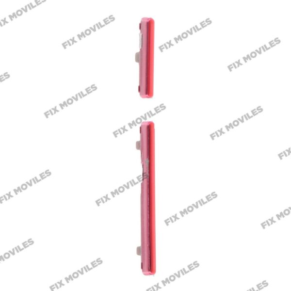 Botones Lateral para Samsung S20 / S20 5G Rojo