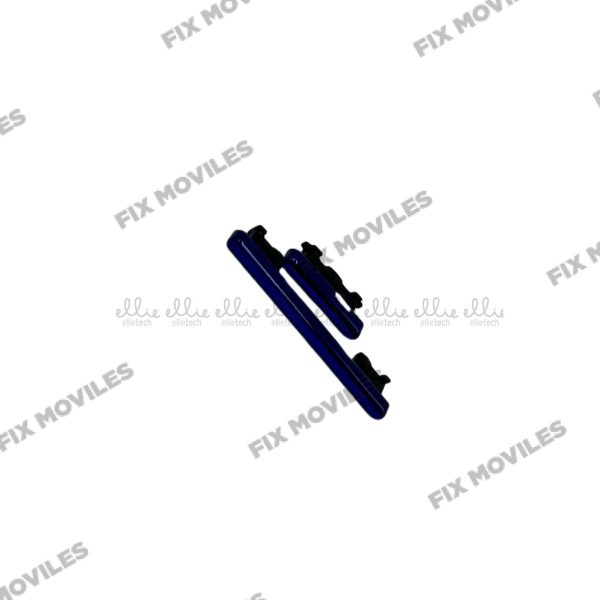 Botones Lateral para Xiaomi Redmi Note 8 Pro Azul