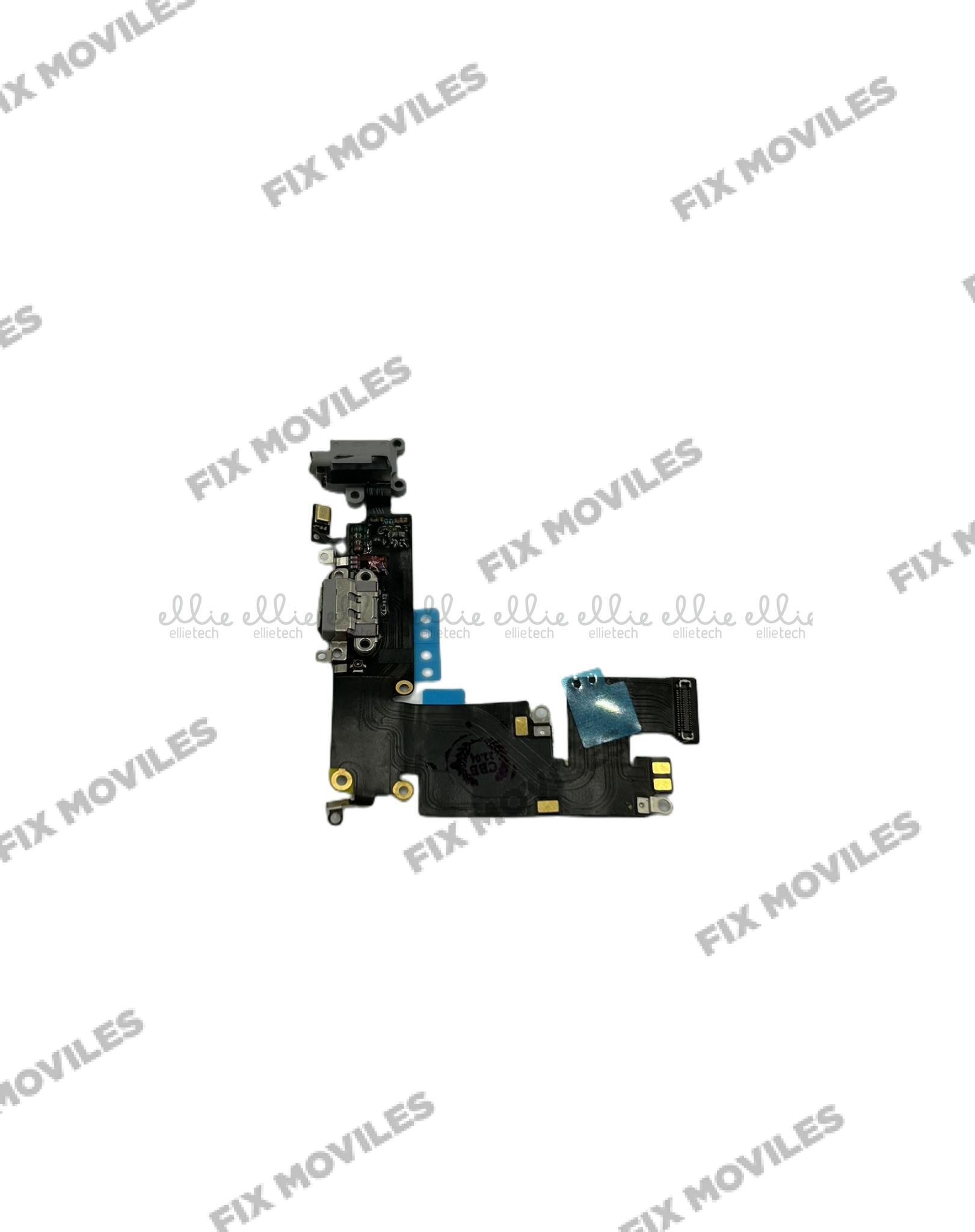 Cable Flex de Carga y audio jack para iPhone 6 Plus Gris Claro Cable Flex de Carga y audio jack para iPhone 6 Plus Gris Claro - Image 1