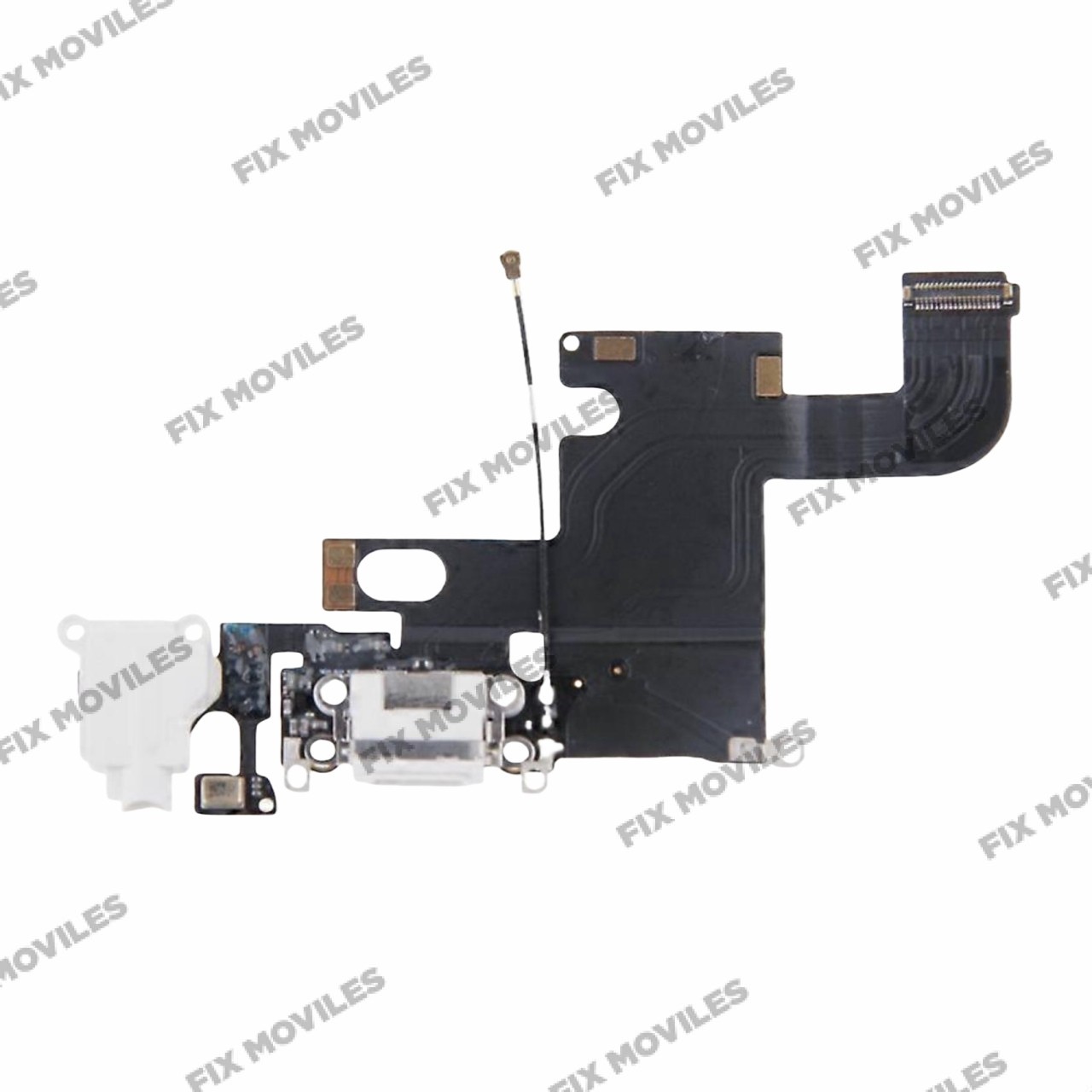 Cable Flex de Carga y audio jack para iPhone 6G Blanco Cable Flex de Carga y audio jack para iPhone 6G Blanco - Image 1
