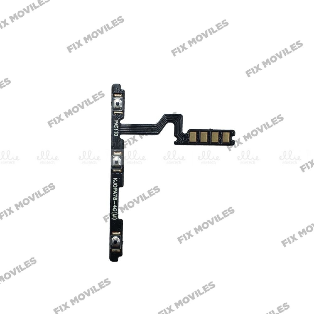 Cable Flex de Encendido y Volumen para OPPO A78 4G Cable Flex de Encendido y Volumen para OPPO A78 4G - Image 1