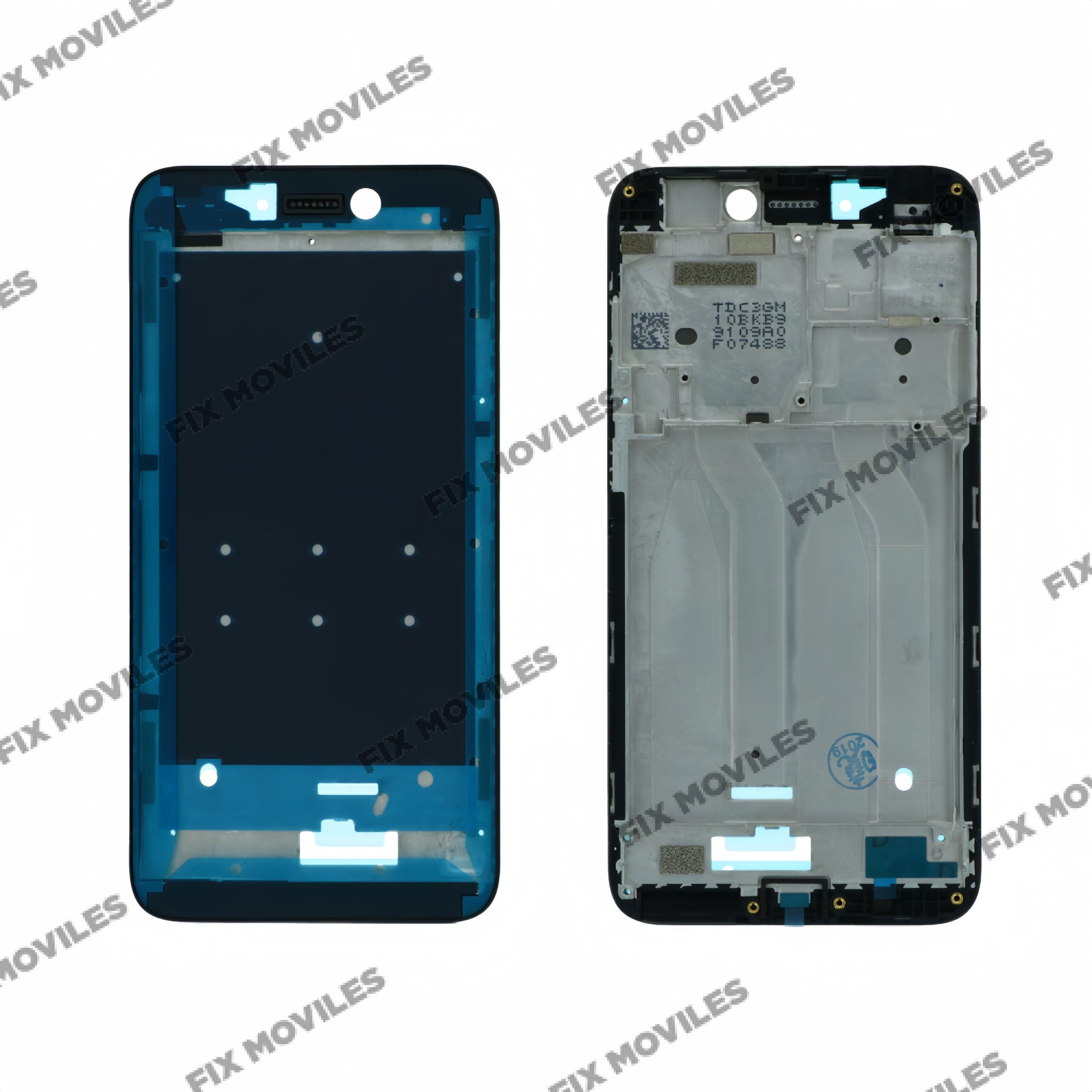 Carcasa Frontal(A) para Xiaomi Redmi Go Negro Carcasa Frontal(A) para Xiaomi Redmi Go Negro - Image 1