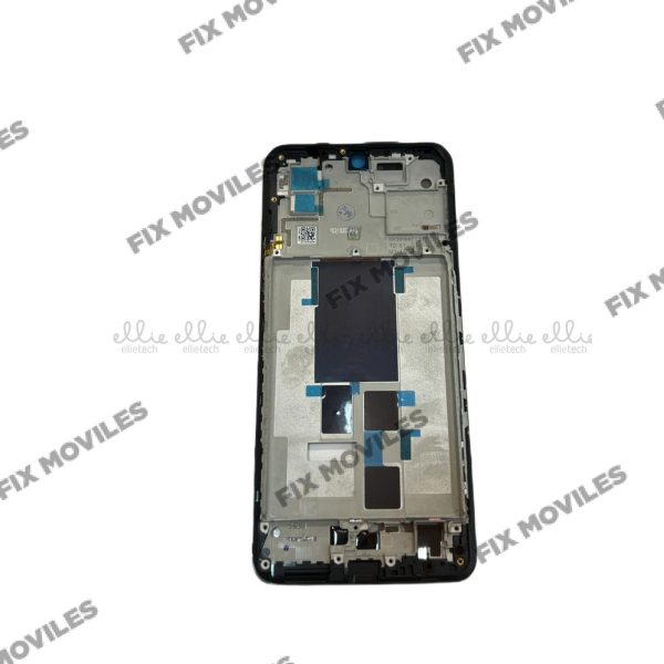 Carcasa Intermedia para Xiaomi Redmi Note 10 Pro 4G Negra Original
