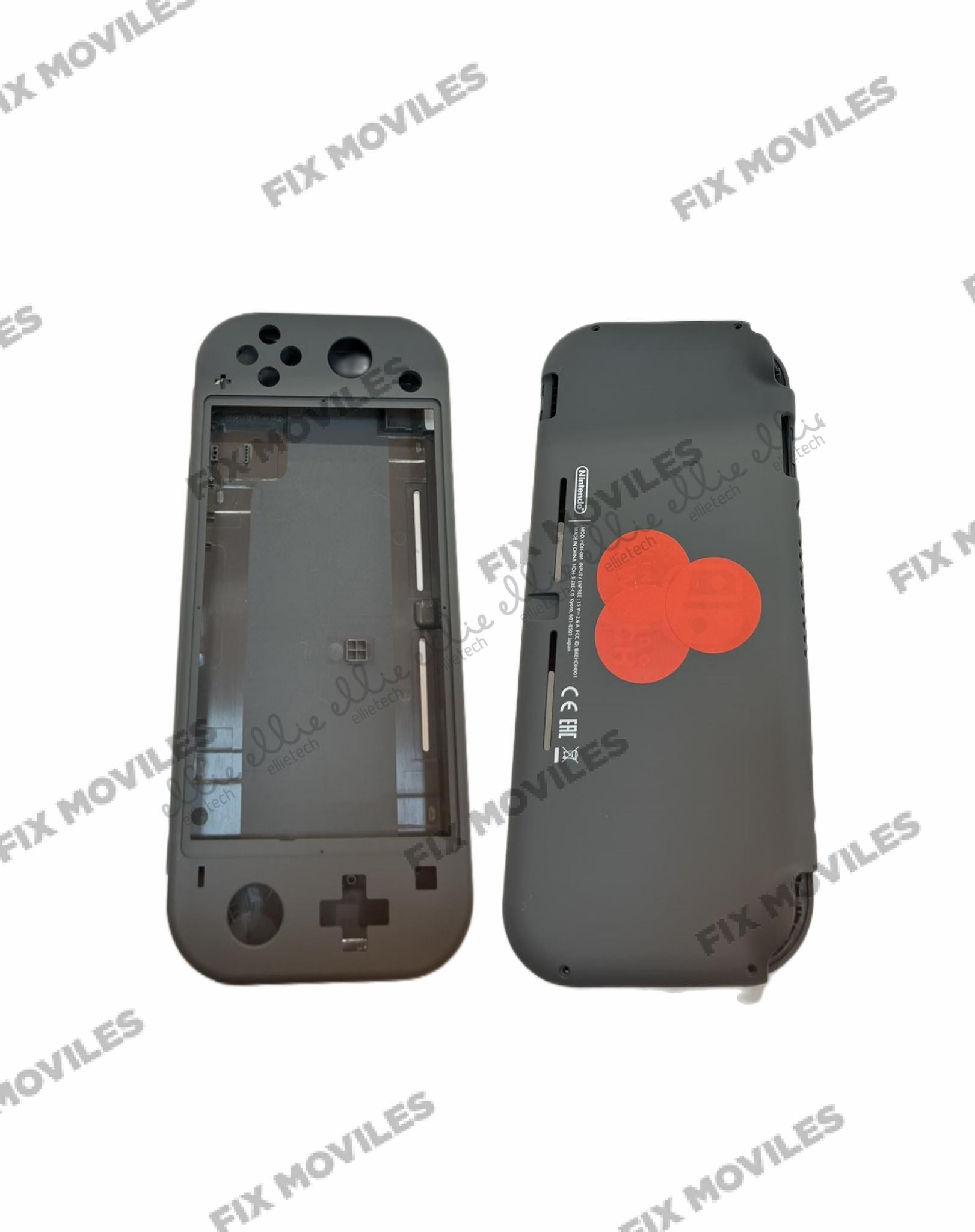 Carcasa Trasera para Switch Lite Gris Carcasa Trasera para Switch Lite Gris - Image 1