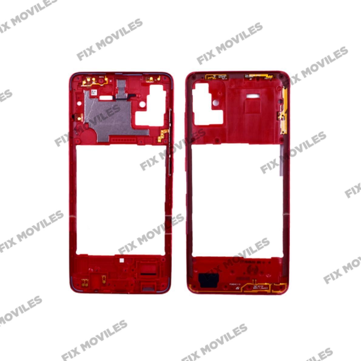 Carcasa intermedia para Samsung A31 A315F Rojo Carcasa intermedia para Samsung A31 A315F Rojo - Image 1