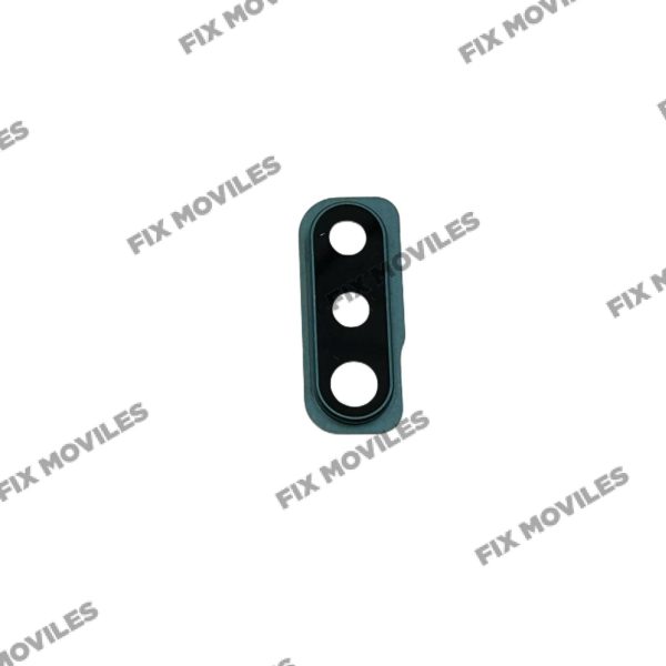 Lente Cristal Camara Con Marco para Samsung A50S A507F Verde