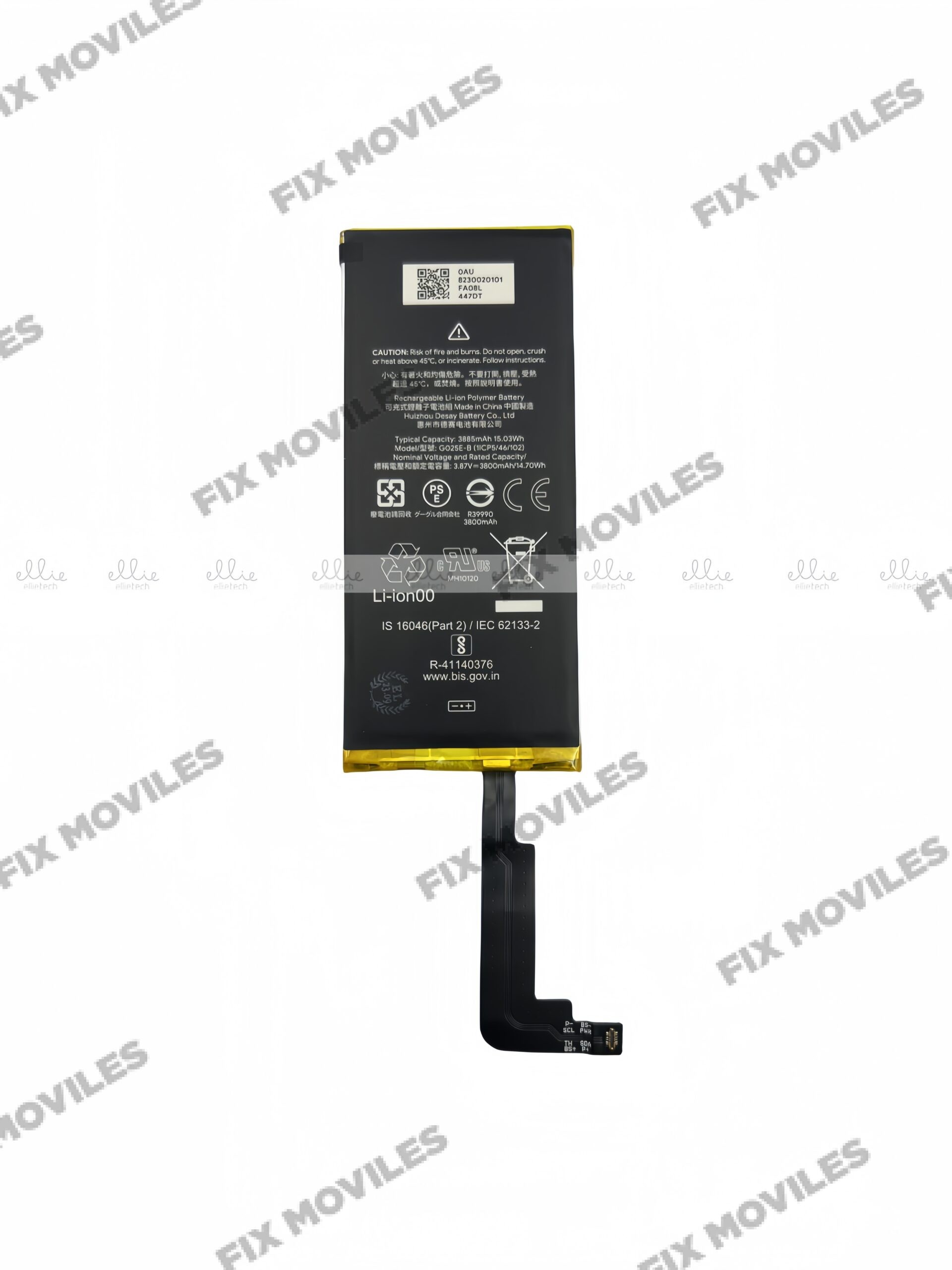 Batería Google Pixel 4A 5G G025E-B Batería Google Pixel 4A 5G G025E-B - Image 1