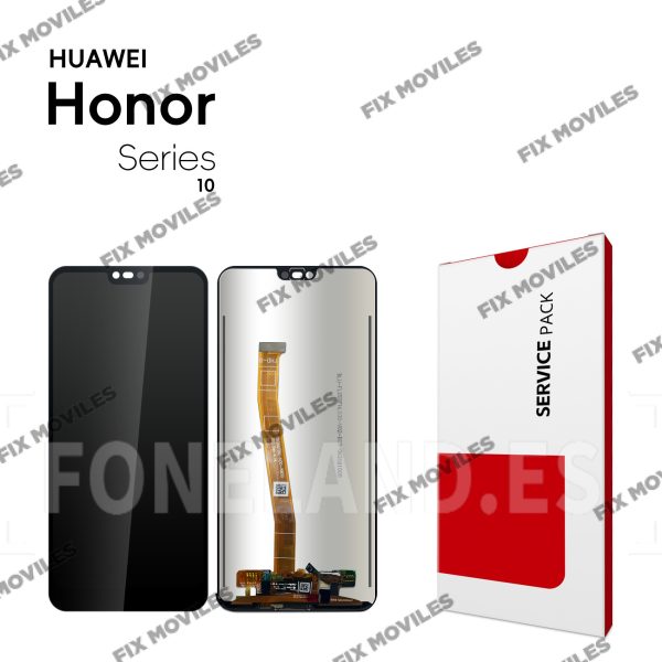 Pantalla Huawei Honor 10 Negra Con Huella Service Pack