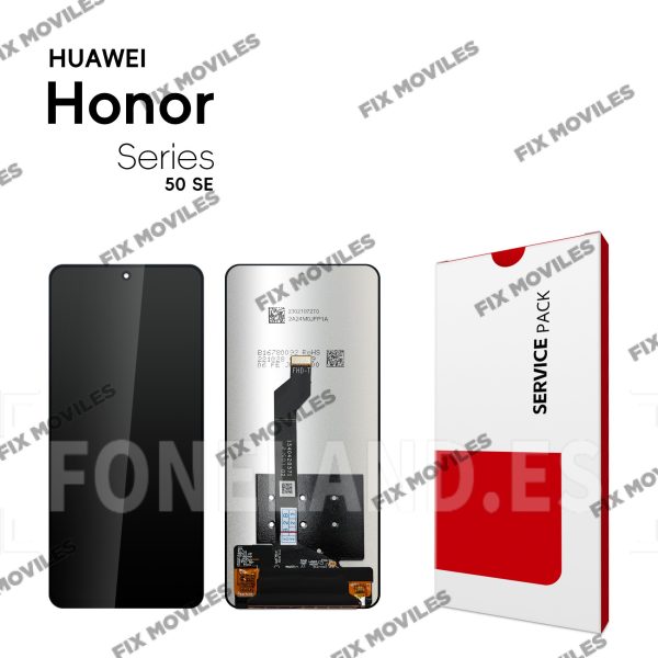 Pantalla HUAWEI Nova 9 SE 4G/5G / Honor 50 SE 5G Negra Completa LCD+Tactil SERVICE PACK
