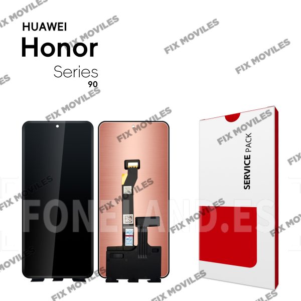Pantalla Huawei Honor 90 5G 2023 (REA-AN00, REA-NX9) Negra Completa LCD+Tactil SERVICE PACK