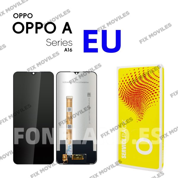 Pantalla OPPO A16 / A16S / A54S / Realme C25 / Relame Narzo 50A Sin Marco LCD+TACTIL Completo SERVICE PACK «EU»