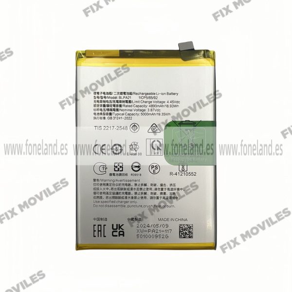 Batería OPPO A18 (BLPA21)