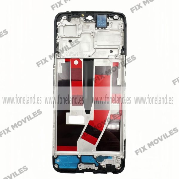 Carcasa Frontal para OPPO A77 5G Negra