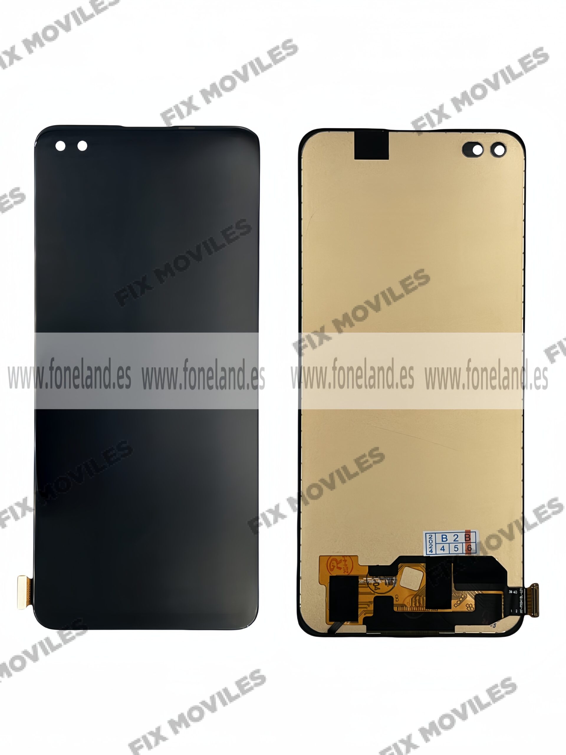Pantalla «INCELL» OPPO Reno 4 Negro Completa LCD+Táctil Pantalla «INCELL» OPPO Reno 4 Negro Completa LCD+Táctil - Image 1