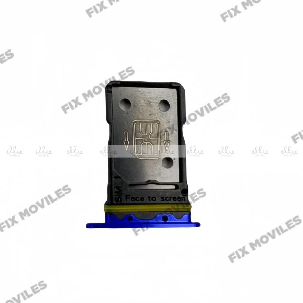 Bandeja De SIM Para Oppo Find X2 Neo Azul