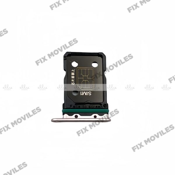 Bandeja De SIM Para Oppo Find X3 Neo Plata