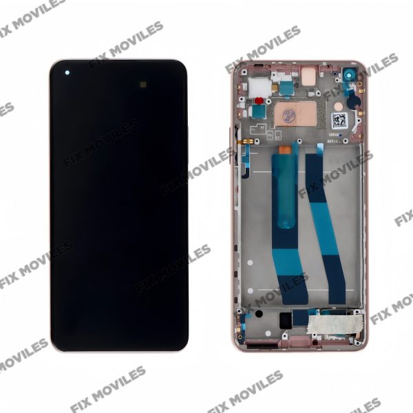Original Pantalla Xiaomi Mi 11 Lite 4G / 5G / NE 5G Rosa con Marco