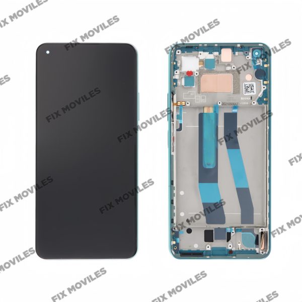 Original Pantalla Xiaomi Mi 11 Lite 5G Verde con Marco Completa Tactil+LCD SERVICE PACK