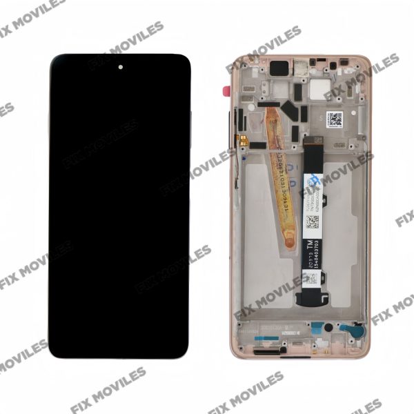 Original Pantalla Xiaomi Poco X3 Pro Dorada con Marco Completa LCD+Tactil SERVICE PACK