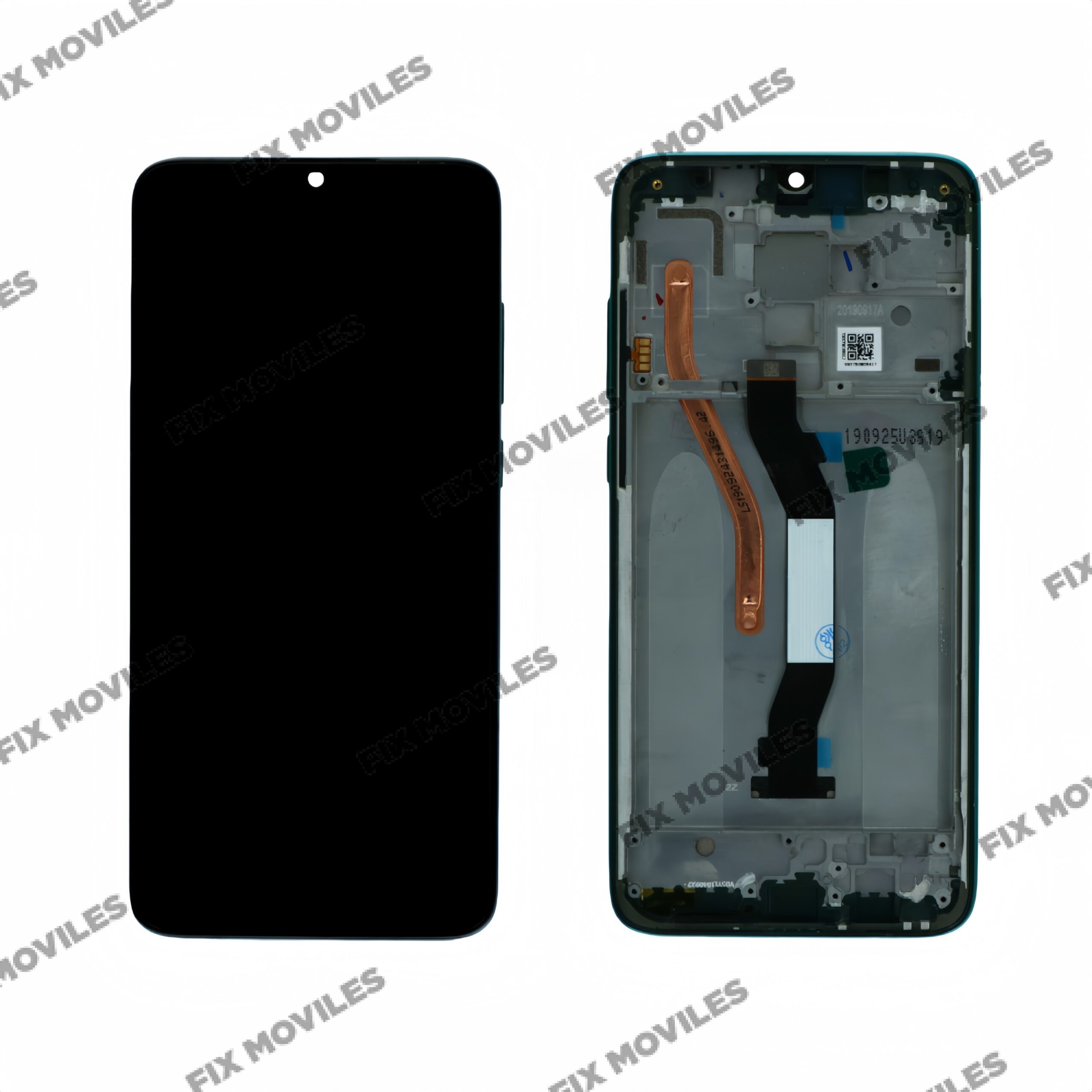 Original Pantalla Xiaomi Redmi Note 8 Pro Verde con Marco Completa Tactil+LCD Original Pantalla Xiaomi Redmi Note 8 Pro Verde con Marco Completa Tactil+LCD - Image 1